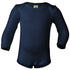 ENGEL baby romper wol zijde met LANGE MOUW effen MARINE