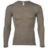 ENGEL Wol zijde LONGSLEEVE HEREN wollen ondergoed WALNOOT