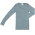 ENGEL Wol zijde longsleeve dames wollen ondergoed IJSBLAUW