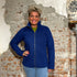 ENGEL NATUR wollen Jas vest dames wolfleece KOBALT