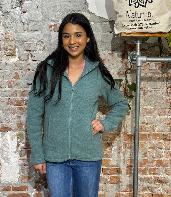 ENGEL wollen Jas vest dames wolfleece JADE LIMITED