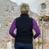 ENGEL NATUR wollen BODYWARMER dames wolfleece ZWART