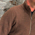 ENGEL wollen jas vest HEREN wolfleece biologische wol KANEEL