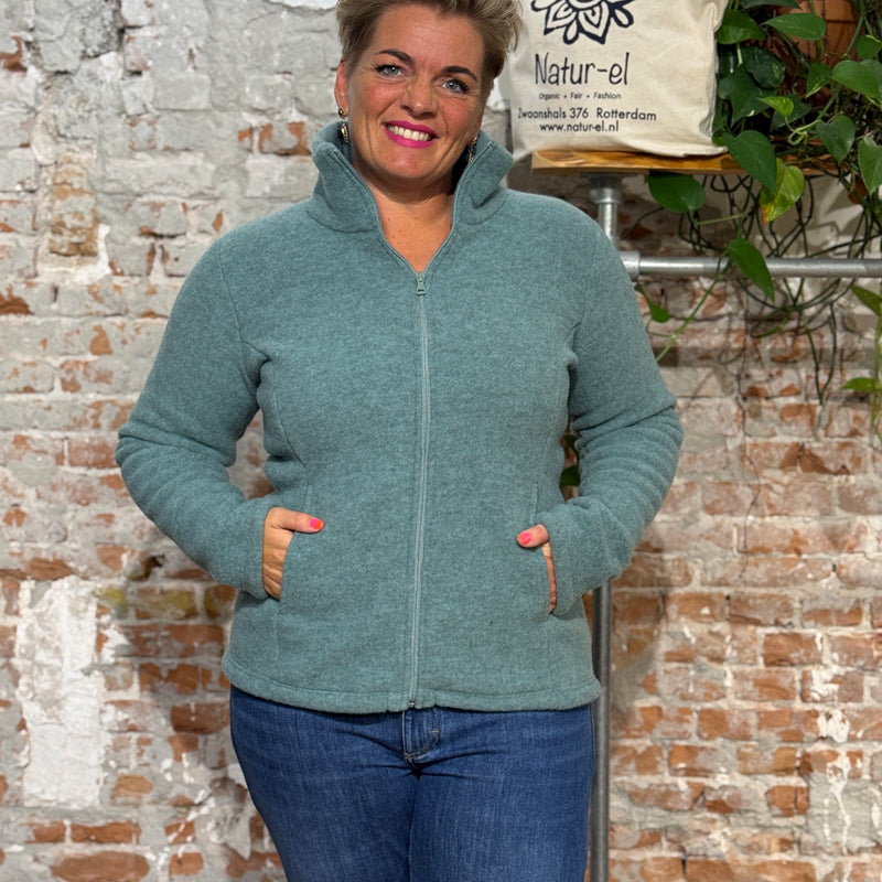 ENGEL wollen Jas West Damen Wolfsfleece JADE LIMITED
