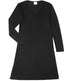 ENGEL Wol zijde pyjama nachthemd dames ZWART LIMITED