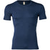 ENGEL wol zijde HEREN shirt met korte mouw NAVY