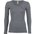 ENGEL Wollen longsleeve dames van biologische wol LEISTEEN