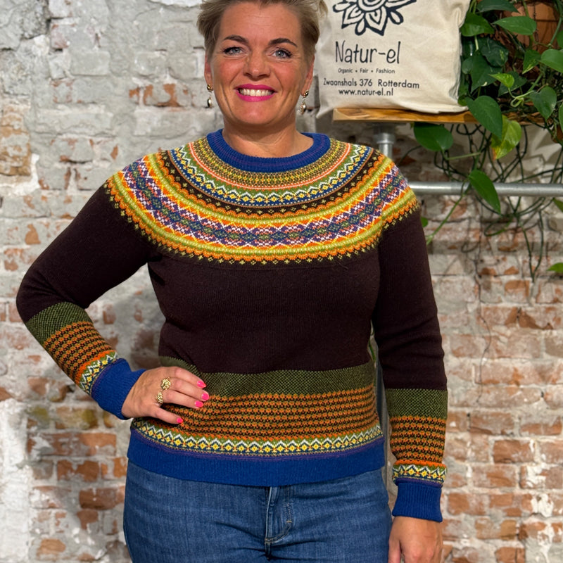 ERIBÉ Merinowollpullover ALPINE mit Angora BELLAROSE
