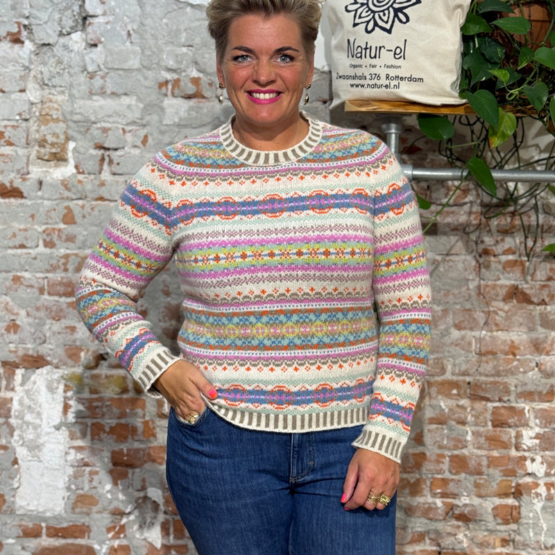 ERIBÉ wollen trui KINROSS MELISSA extra fijne lamswol