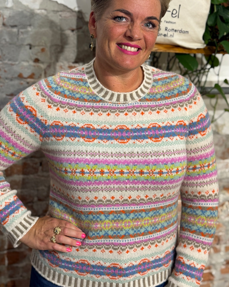 ERIBÉ wollen trui KINROSS MELISSA extra fijne lamswol