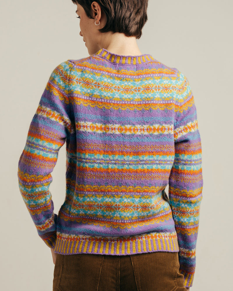 ERIBÉ Pullover extrafeine Lammwolle Damen KINROSS MURAL