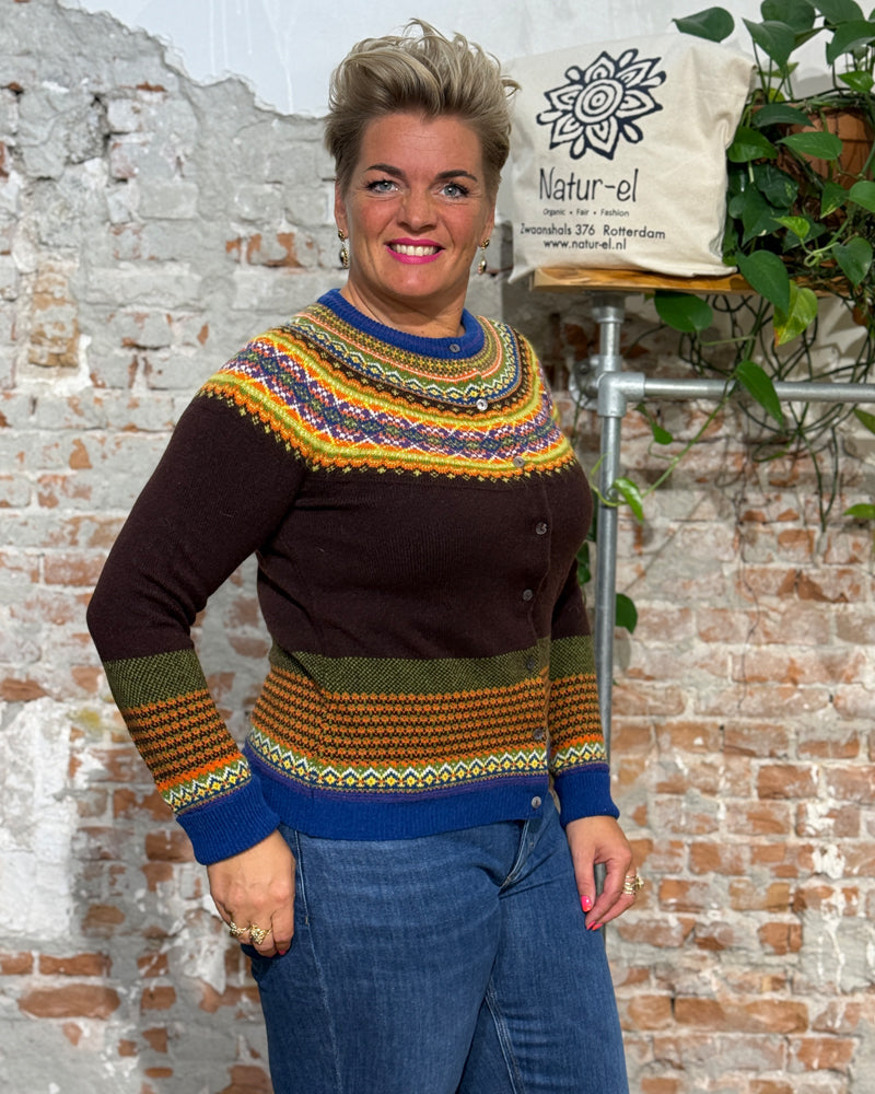 ERIBÉ Merino-Wollweste ALPINE VEST mit Angora BREAMAR