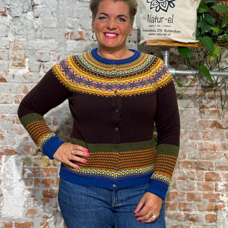 ERIBÉ Merino-Wollweste ALPINE VEST mit Angora BREAMAR
