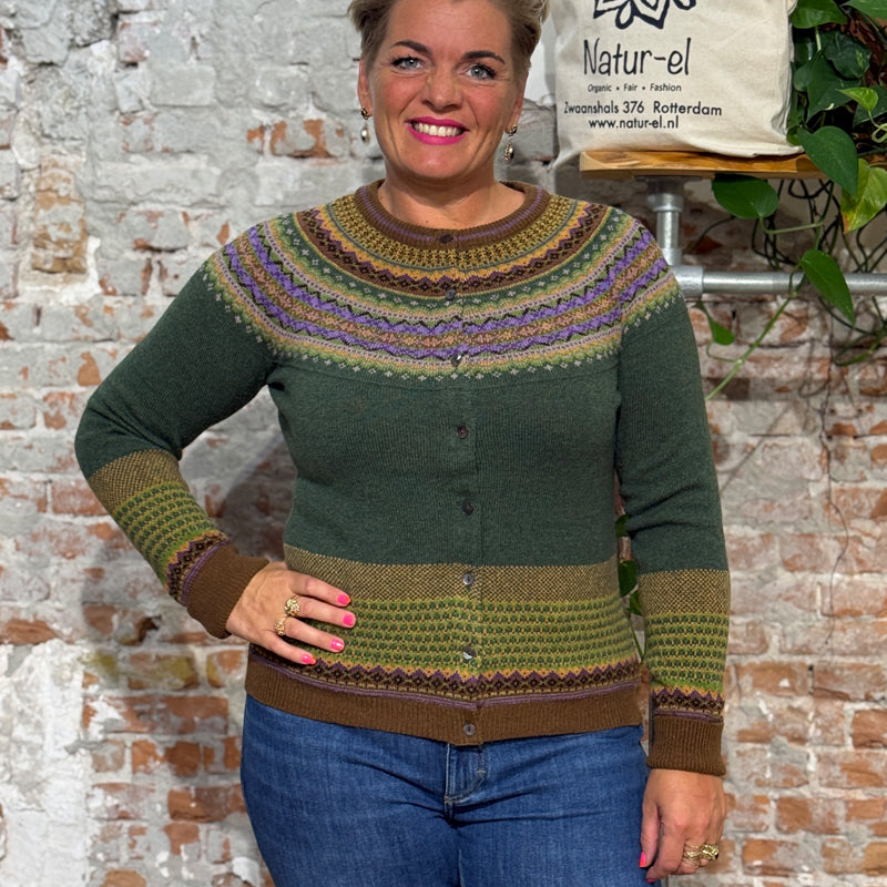 ERIBÉ Merino-Wollweste ALPINE VEST mit Angora BREAMAR