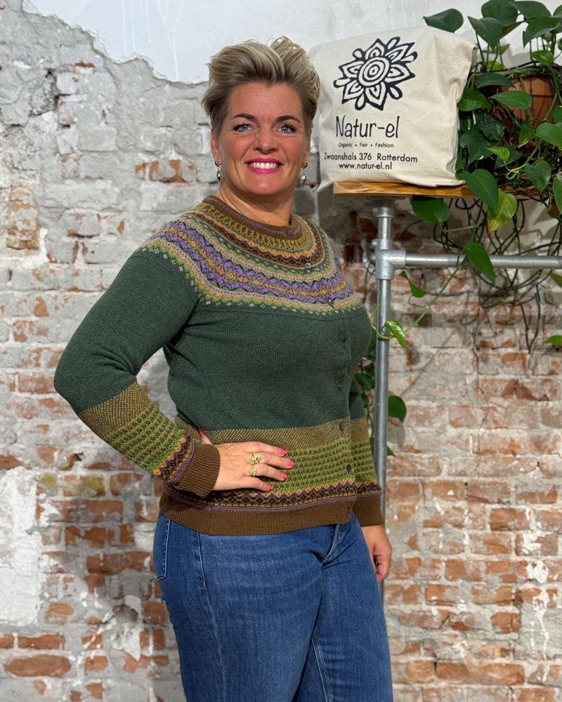 ERIBÉ Merino-Wollweste ALPINE VEST mit Angora BREAMAR