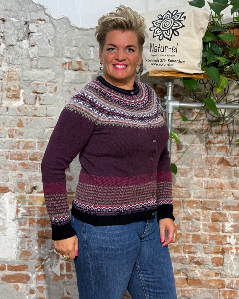 ERIBÉ Merino-Wollweste ALPINE VEST mit Angora BREAMAR