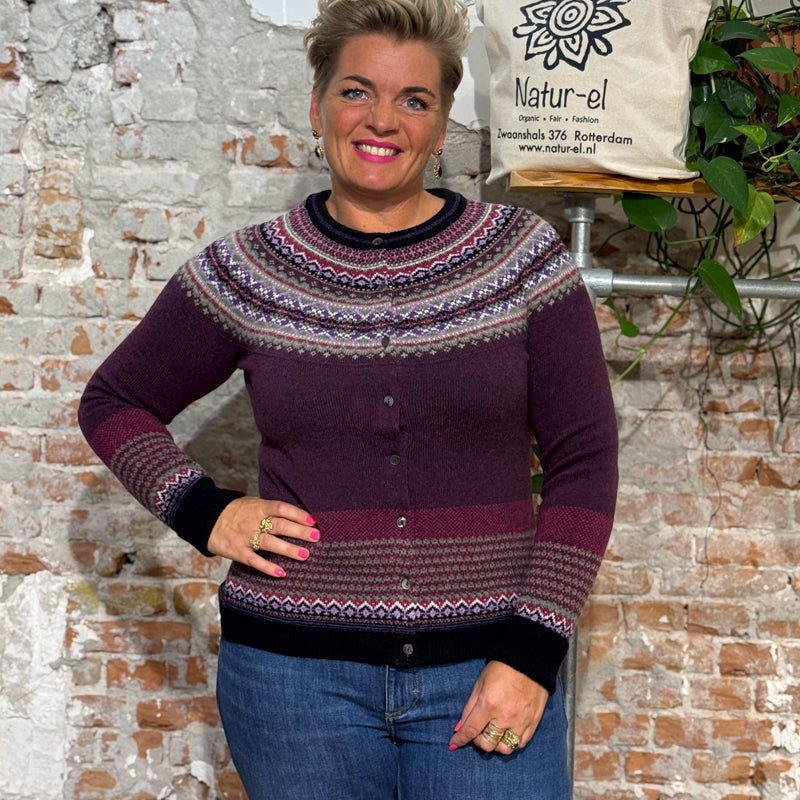 ERIBÉ Merino-Wollweste ALPINE VEST mit Angora BREAMAR