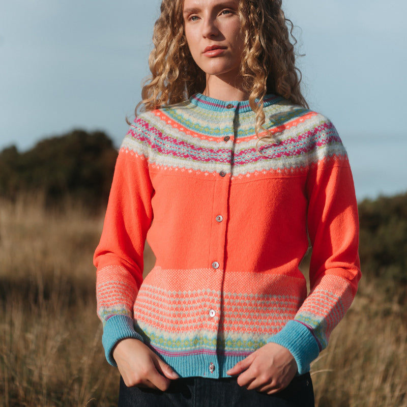 ERIBÉ merino wollen vest ALPINE AMELIA met angora