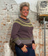 ERIBÉ merino wollen ALPINE VEST met angora HEATHER