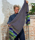 ERIBE Wollen sjaal shawl 100% merino lamswol ALPINE SIRIUS