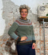 ERIBÉ merino wollen ALPINE VEST met angora BREAMAR