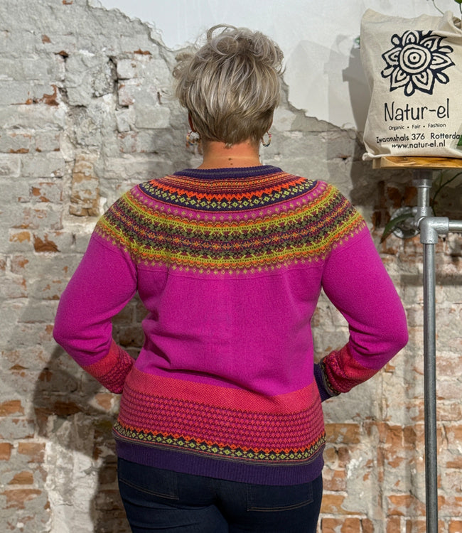 ERIBÉ merino wollen ALPINE VEST met angora JAZZ