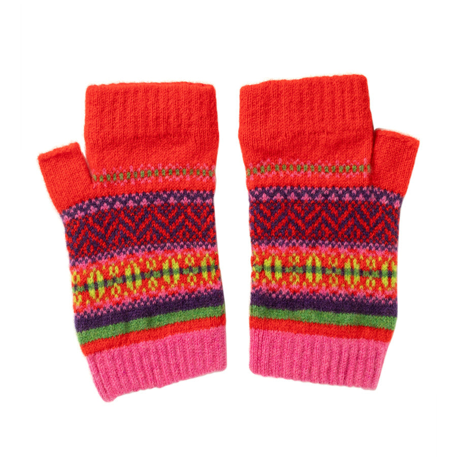 ERIBE Wollen POLSWARMERS 100% merino STOBO ROSA