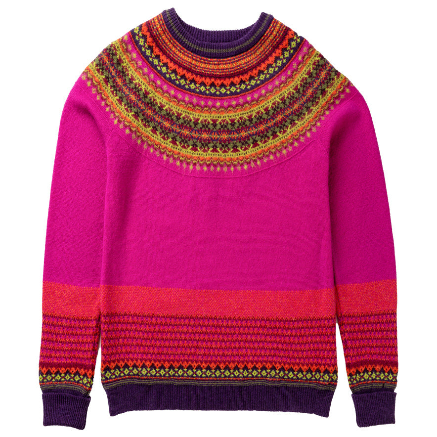 ERIBÉ merino wollen ALPINE TRUI met angora JAZZ
