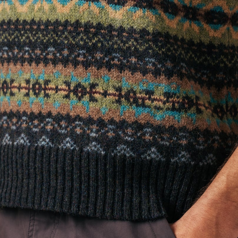 ERIBÉ wollen trui shetland wol supersoft BRODIE GIFFORD