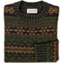 ERIBÉ wollen trui shetland wol supersoft BRODIE WOODLAND