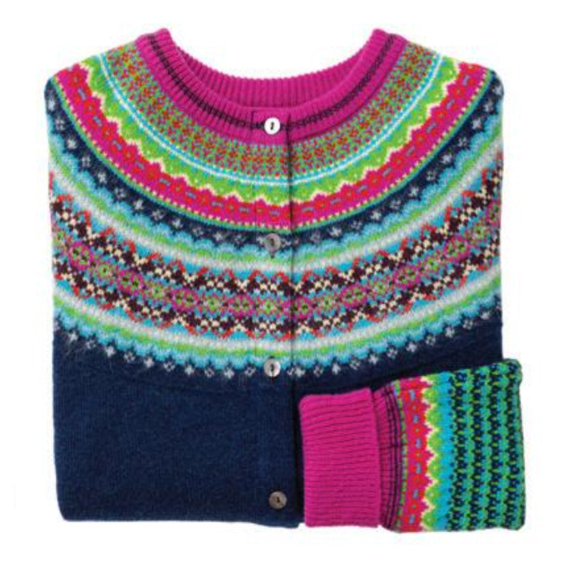 ERIBÉ merino wollen ALPINE VEST met angora TANGO