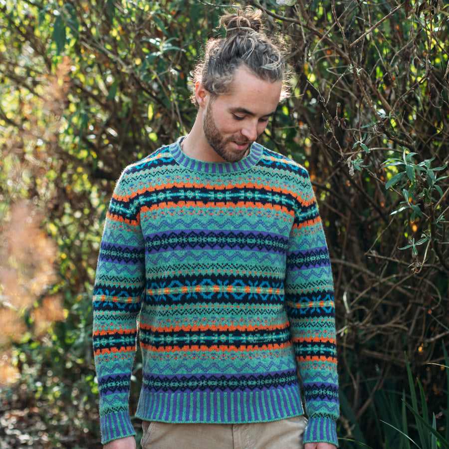 ERIBÉ wollen trui shetland wol supersoft BRODIE RUPERT