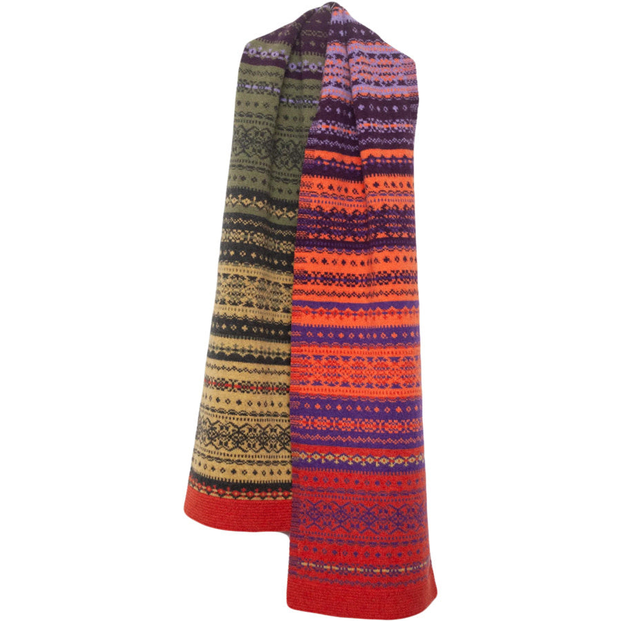 ERIBE Wollen sjaal shawl 100% merino ALLOA COPPERLAND