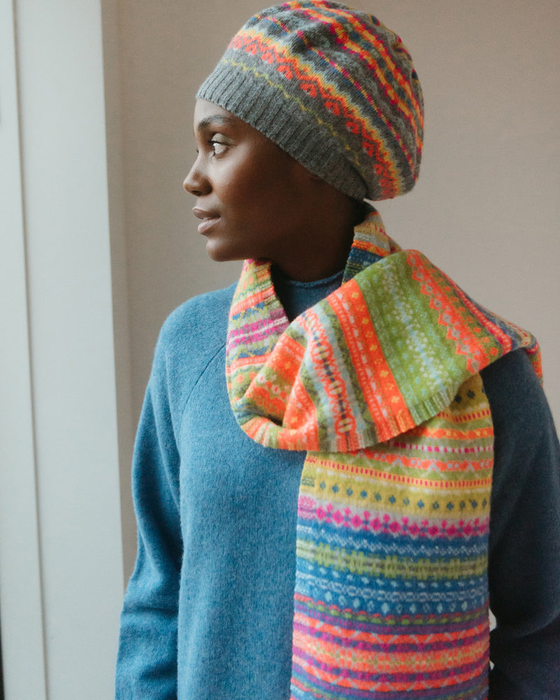 ERIBE Wollen sjaal 100% merino lamswol ALLOA CHARM BONNIE