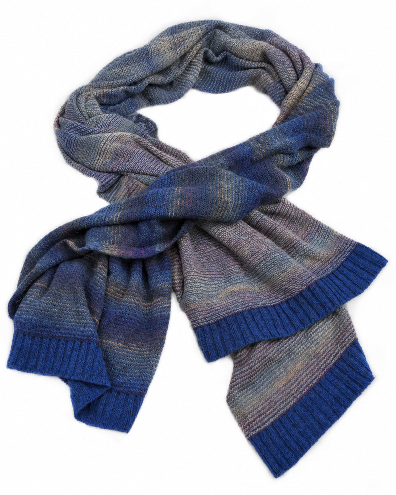ERIBÉ grote wollen sjaal van lamswol en kidmohair TREELINE HERMES