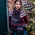 ERIBE Wollen sjaal shawl 100% merino lamswol ALPINE VELVET