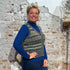 ERIBÉ wollen spencer dames vest KINROSS GARNET