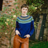 ERIBÉ merino wollen ALPINE TRUI met angora SIRIUS