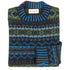 ERIBÉ wollen trui shetland wol supersoft BRODIE KINGFISHER