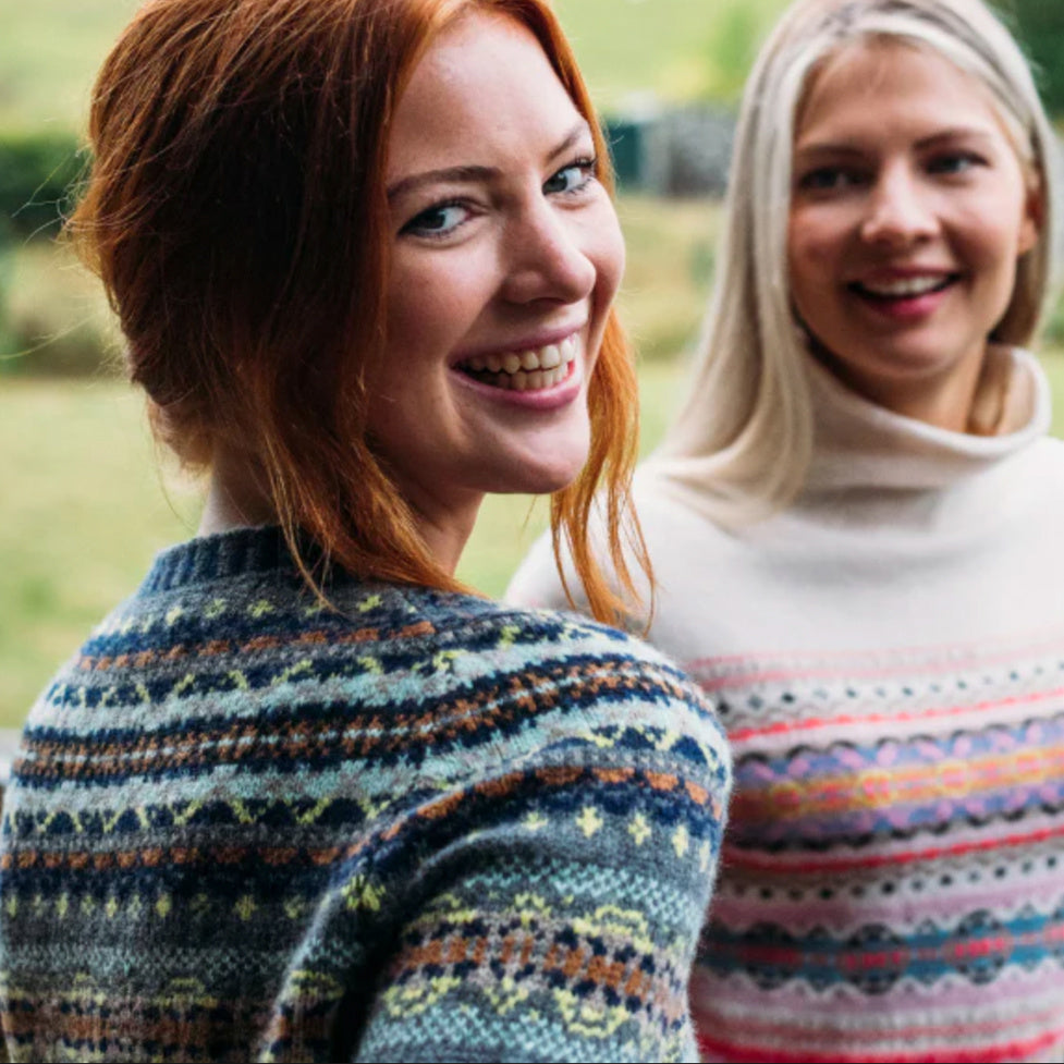 ERIBÉ wollen TRUI extra fijne lamswol dames KINROSS GARNET