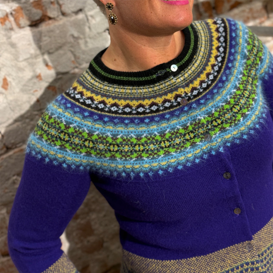 ERIBÉ merino wollen ALPINE VEST met angora SIRIUS