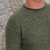 Wollen trui TED OLIVE van merino en cashmere FISHERMAN