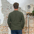 Wollen trui TED OLIVE van merino en cashmere FISHERMAN