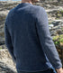 FISHERMAN Wollen trui HANS INDIGO van pure merinowol