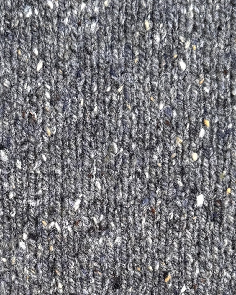 FISHERMAN wollen trui van pure merino JOEP STEEL WOOL