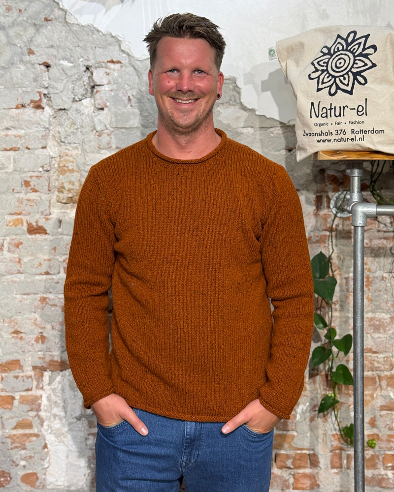 FISHERMAN wool sweater made of pure merino JOEP ROEST