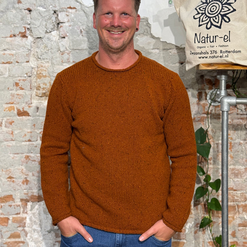 FISHERMAN wool sweater made of pure merino JOEP ROEST