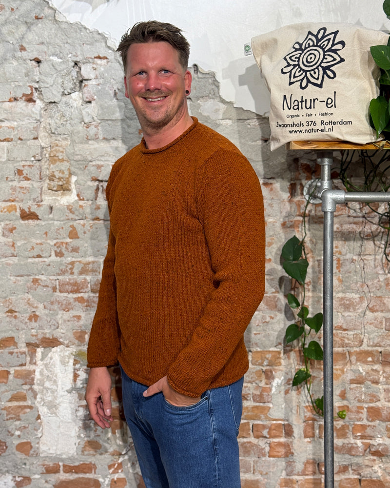 FISHERMAN wool sweater made of pure merino JOEP ROEST