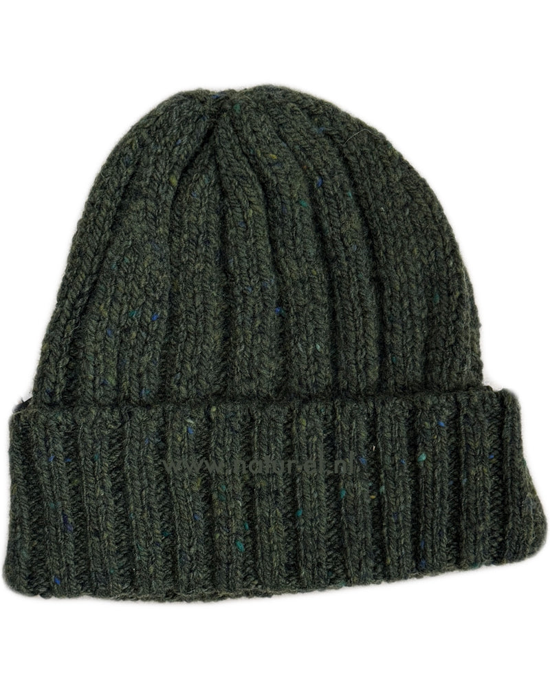 Wollen MUTS met kabelpatroon SEAWEED unisex FISHERMAN