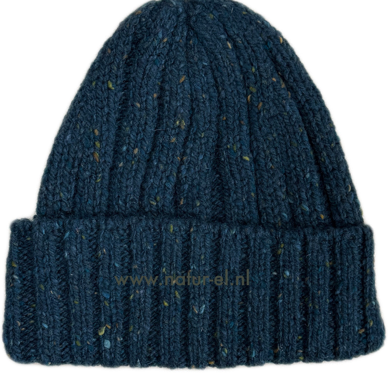 Wollen MUTS met kabelpatroon SCOTS PINE unisex FISHERMAN